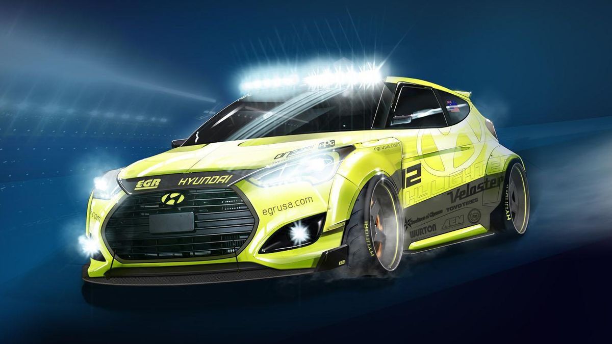 Hyundai Yellowcake Veloster Turbo