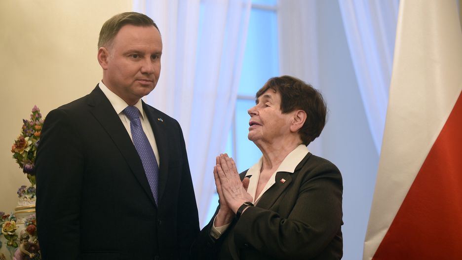 Zofia Romaszewska doradza prezydentowi Andrzejowi Dudzie