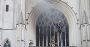 Francja. Pożar w katedrze św. Piotra i Pawła w Nantes. Kilka godzin trwała walka z ogniem