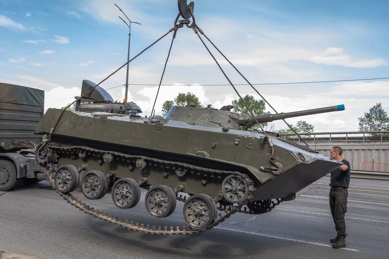 Czołgi z okresu II wojny światowej broniły Kijowa. Wróciły już do muzeum