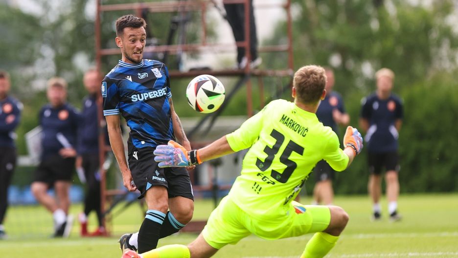 PILKA NOZNA MECZ TOWARZYSKI SPARING LECH POZNAN - BANIK OSTRAVA