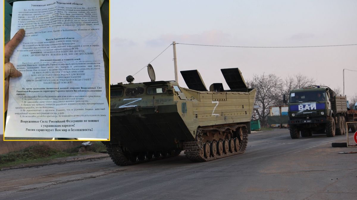 Rosyjscy najeźdźcy mówią o "likwidacji kijowskiego reżimu" 