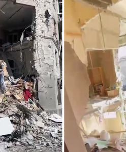 Rosjanie zaatakowali Charków. Bomby "wleciały" w budynek