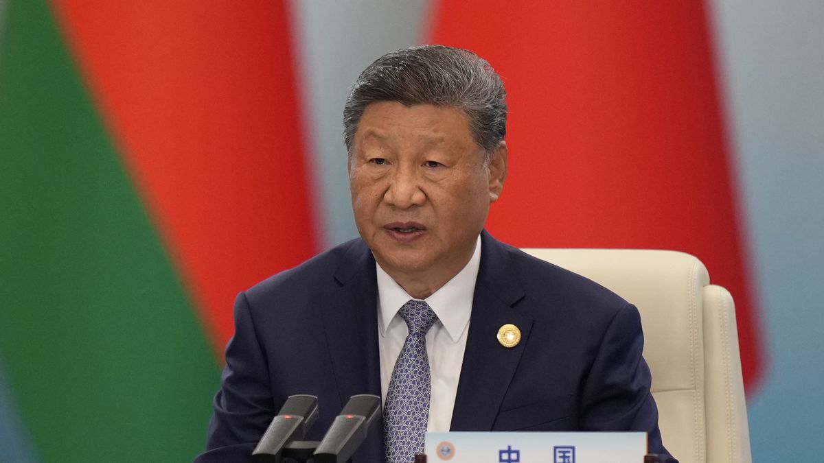 2025 Shanghai Cooperation Organization Summit
TIANJIN, CHINA - SEPTEMBER 01: Chinese President Xi jinping gives a speech during the Shanghai Cooperation Organization (SCO) Summit 2025 at the Meijiang Convention and Exhibition Centre on September 1, 2025 in Tianjin, China. (Photo by Suo Takekuma - Pool/Getty Images)
Pool