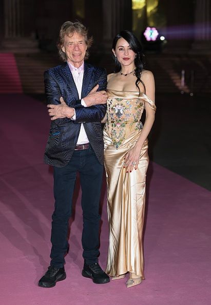 Mick Jagger na gali z młodszą o 44 lata narzeczoną