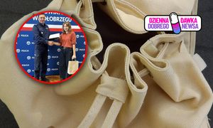 Zobaczyła reklamówkę na cmentarzu i zdębiała. Wzorowa reakcja kobiety