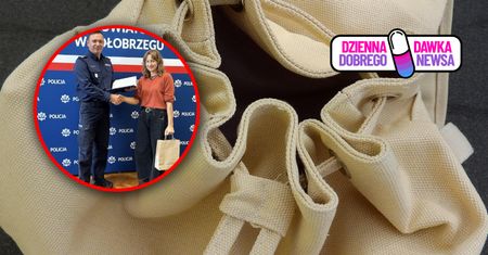 Zobaczyła reklamówkę na cmentarzu i zdębiała. Wzorowa reakcja kobiety