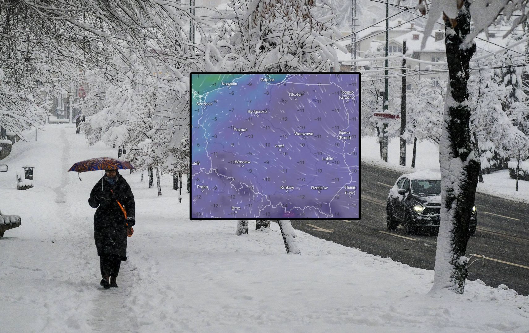 Podano, kiedy mróz i śnieg trafią do Polski. Będzie atak zimy