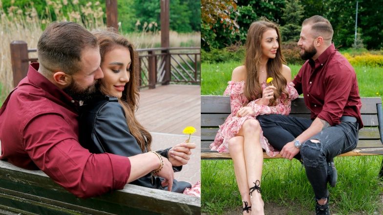 "Hotel Paradise". Nathalia i Kamil na randce w parku