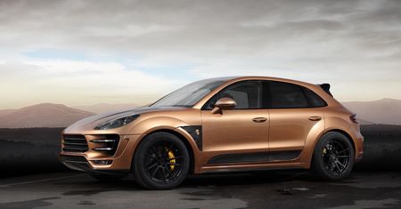 Porsche Macan URSA Aurum od rosyjskiego Topcara