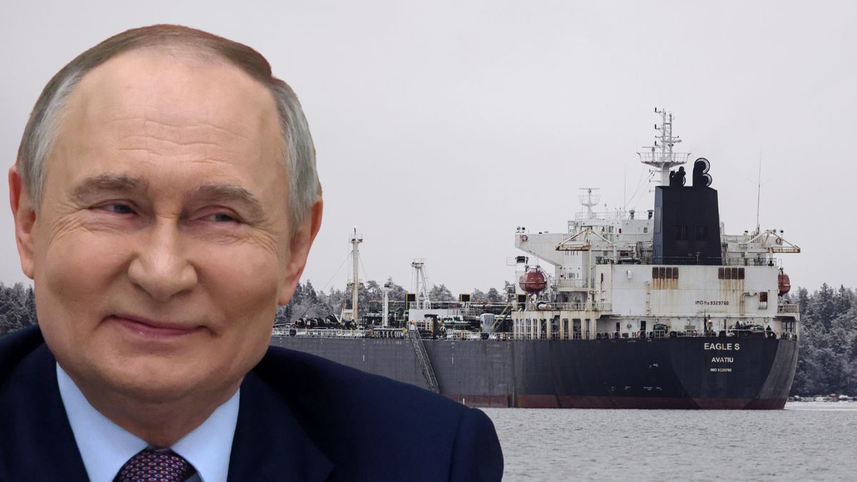 Rosyjski tankowiec Eagle S był podejrzany o uszkodzenie kabli