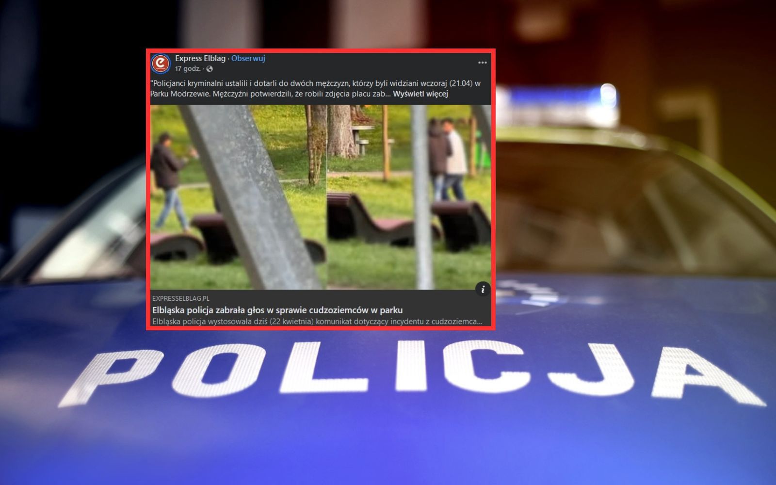 "Dzieci były zaczepiane". Zrobiła zdjęcia cudzoziemcom. Policja reaguje