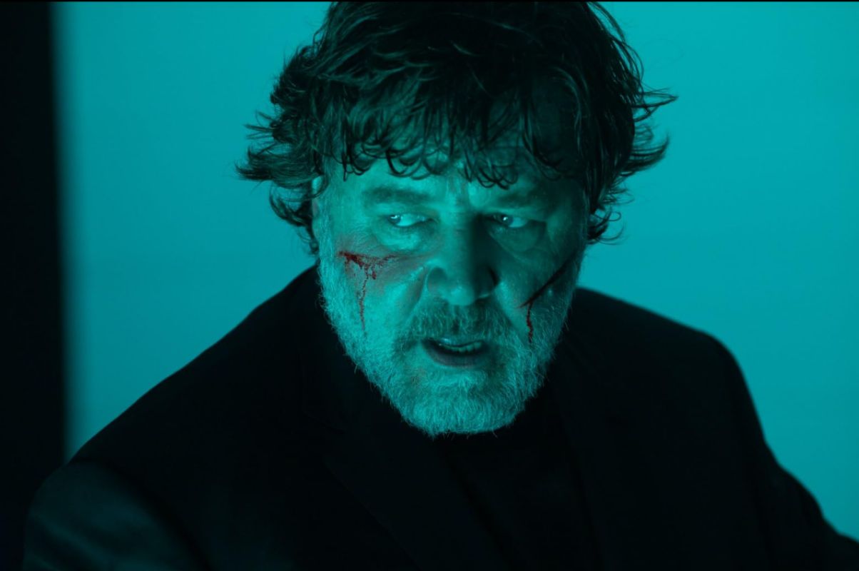 Russell Crowe Transforms into a Demonic Battler in "The Exorcism"