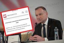 Kancelaria Dudy reaguje po wpadce minister w TVN24. Jest zmiana