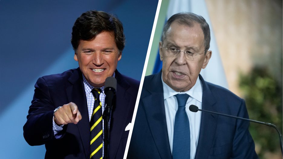 Tucker Carlson przeprowadził wywiad z Siergiejem Ławrowem