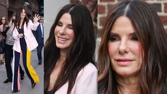 Sandra Bullock ŻEGNA SIĘ z show biznesem, machając do fanów w Nowym Jorku (ZDJĘCIA)