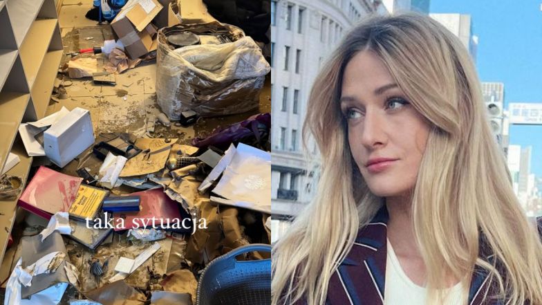 Anna Kurek pokazała skutki powodzi