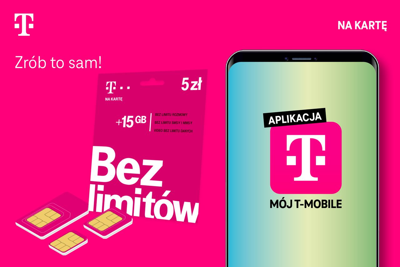 Klienci T-Mobile mogą samodzielnie rejestrować karty SIM w aplikacji.