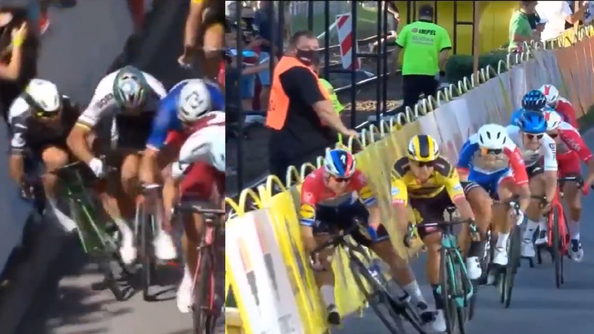 Porównanie wypadków w Tour de France i Tour de Pologne