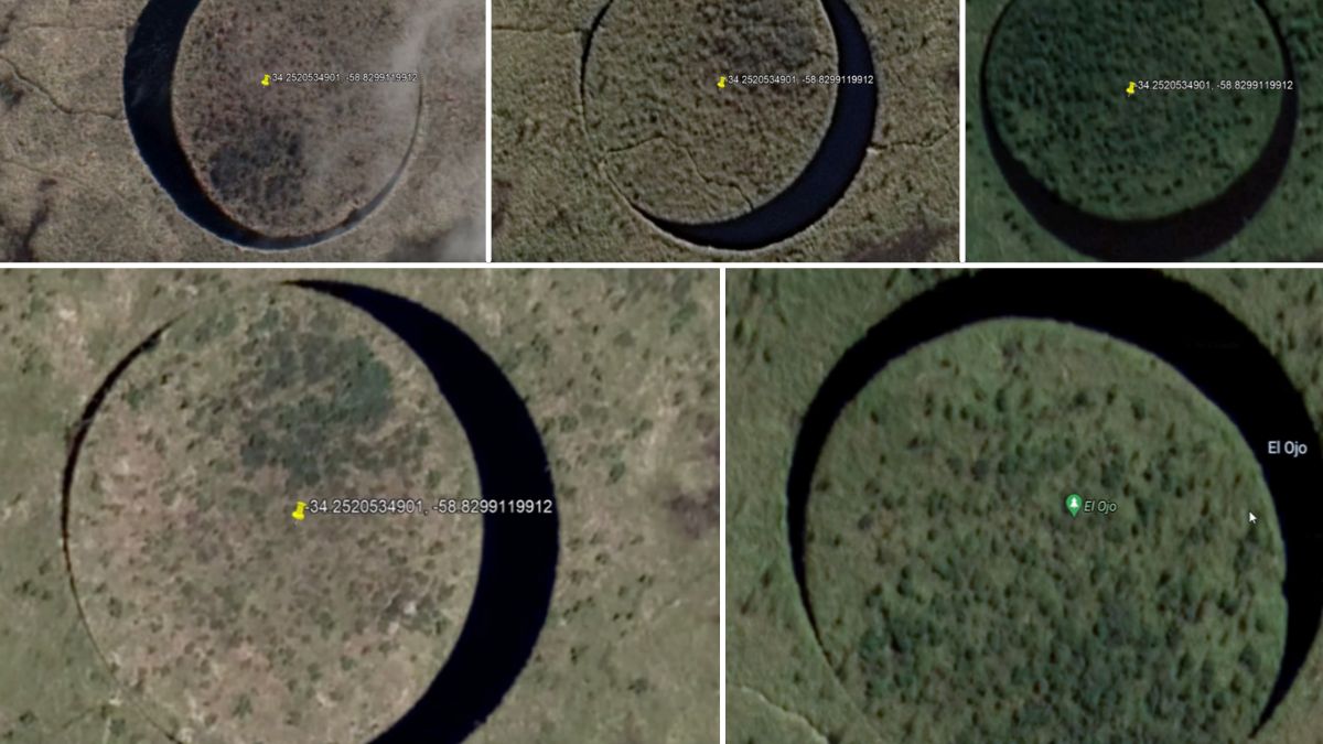 Mapy Google. Argentyna. Tajemnicza wyspa, która zmienia swoje położenie.