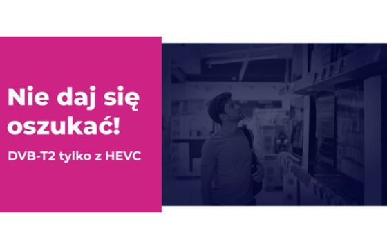 Zmiana standardu naziemnej telewizji. Ostrzeżenie przed oszustami