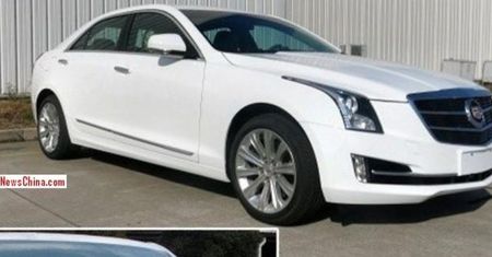 Zdjęcia Cadillaca ATS-L zrobione przez chińskich szpiegów