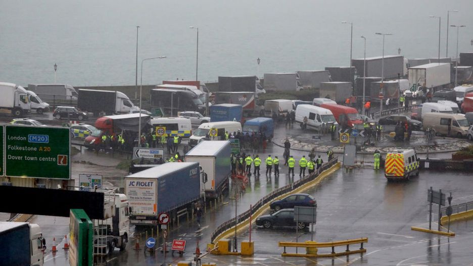 Sytuacja w Dover jest obecnie dramatyczna