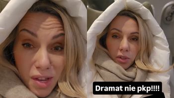 Małgorzata Opczowska relacjonuje swój "DRAMAT W PKP": "Trzeba siedzieć w kurtce, w czapce, w kapturze, w rękawicach. Skandal"
