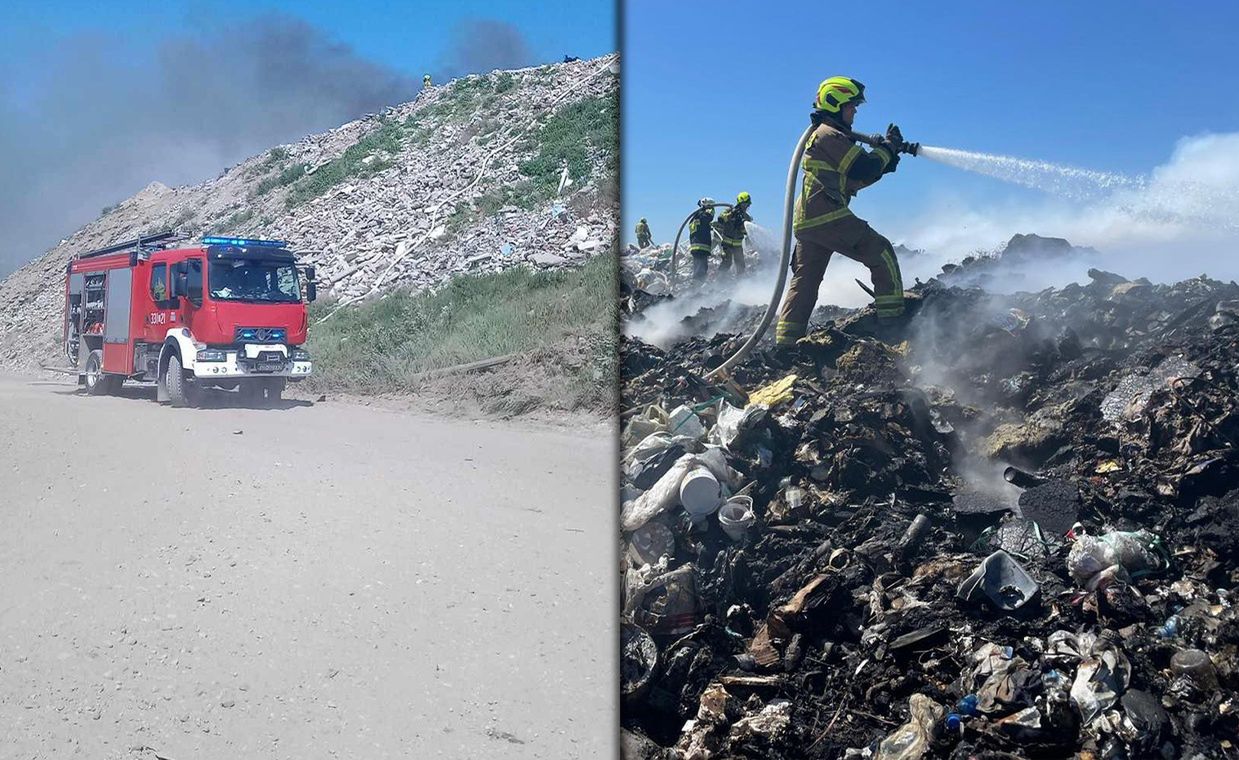 Duży pożar na Pomorzu. "Ogromne zadymienie"