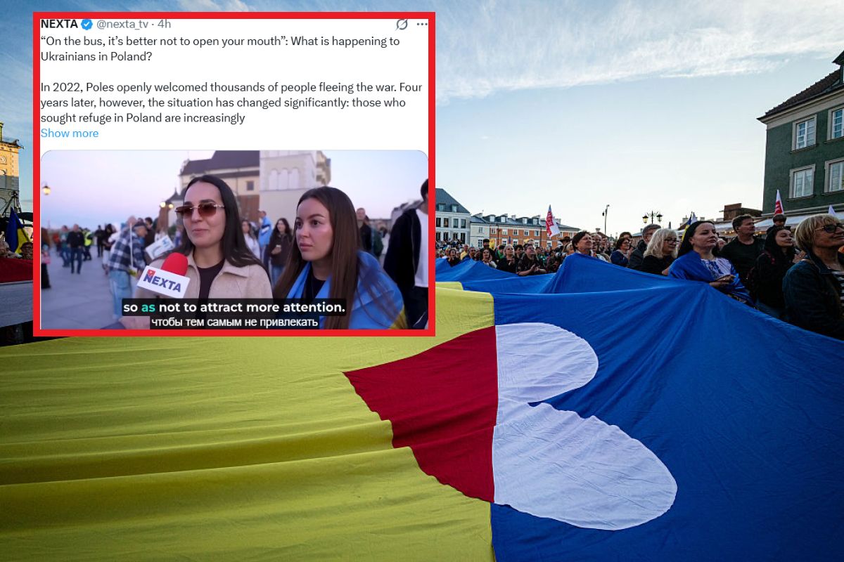 Ukraińcy mówią, jak się im żyje w Polsce. "Staram się mówić ciszej"