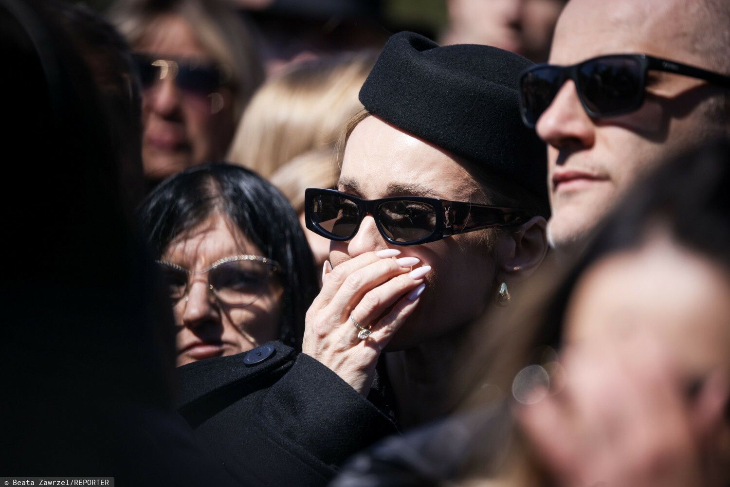 Doda na pogrzebie Łukasza Litewki