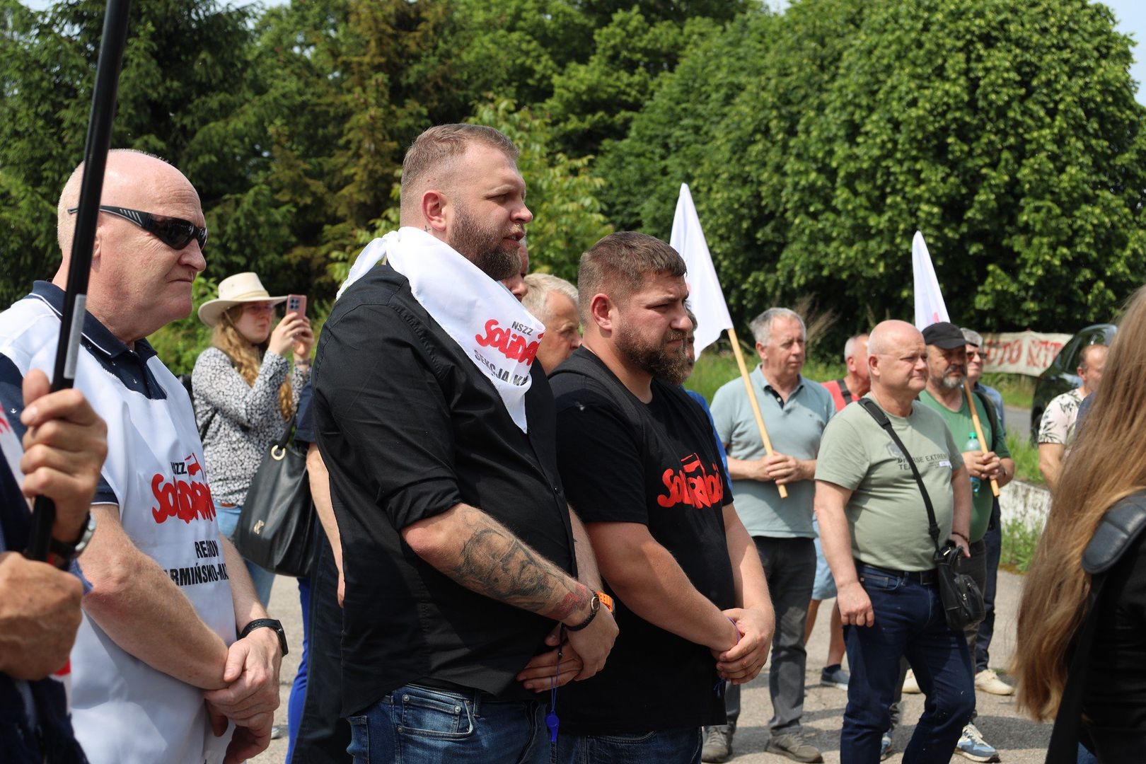 PKP Cargo w Szczecinku. Protest pracowników