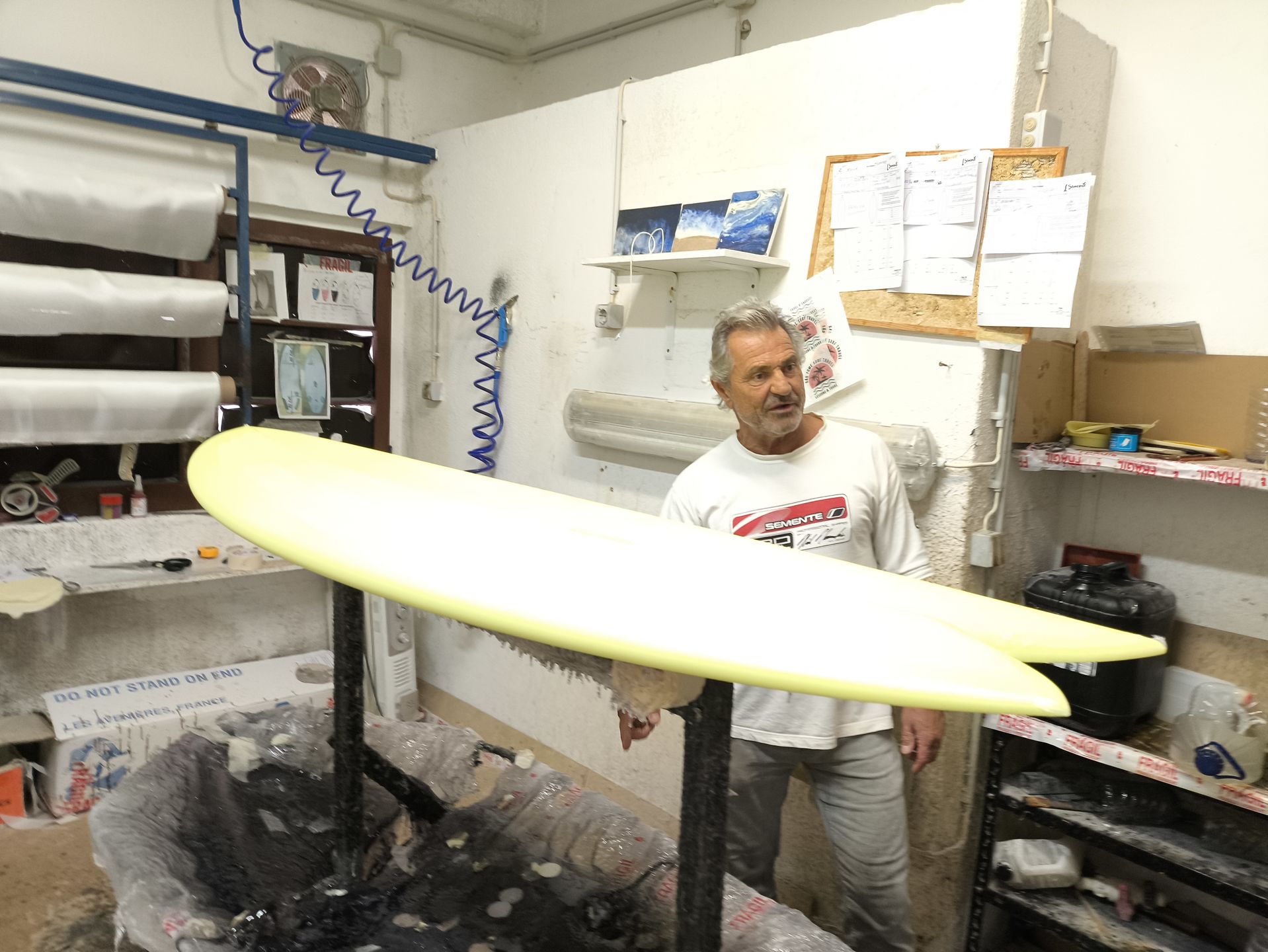 Nick w swojej pracowni