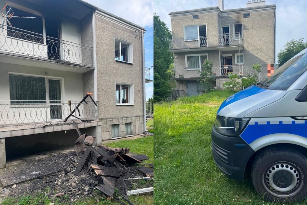 Tragiczny pożar w Stróży. Nie żyje 81-letnia kobieta