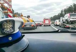 Wyścig z czasem na A2. Zablokowali korytarz życia