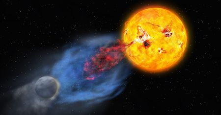 Młode Słońce było wściekłe. Naukowcy obserwują spektakularną erupcję