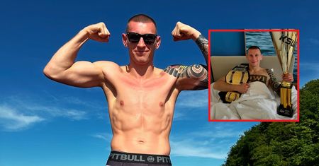 "Taka pobudka". Mistrz KSW pokazał zdjęcie z łóżka