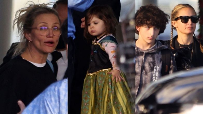 Cameron Diaz i Nicole Richie wracają wraz z rodzinami do Los Angeles