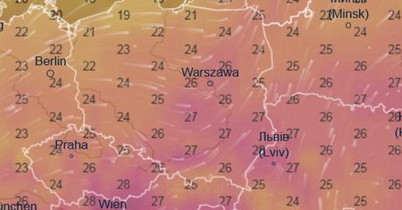 Pogoda na weekend. Wracają upały i burze, potem ochłodzenie
