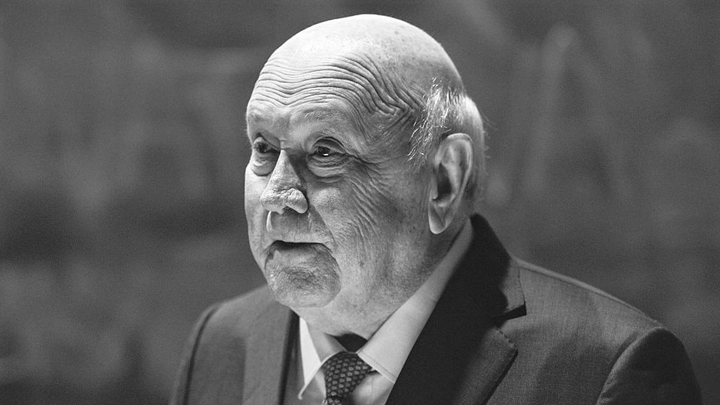 Nie żyje FW de Klerk 