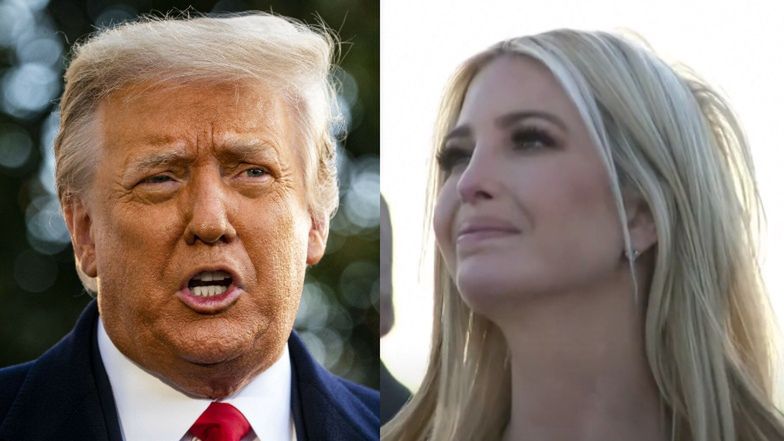 Ivanka Trump płakała, gdy Donald Trump opuszczał Biały Dom