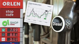 "Potężny cios w portfele". Diesel bije kolejne rekordy na stacjach paliw