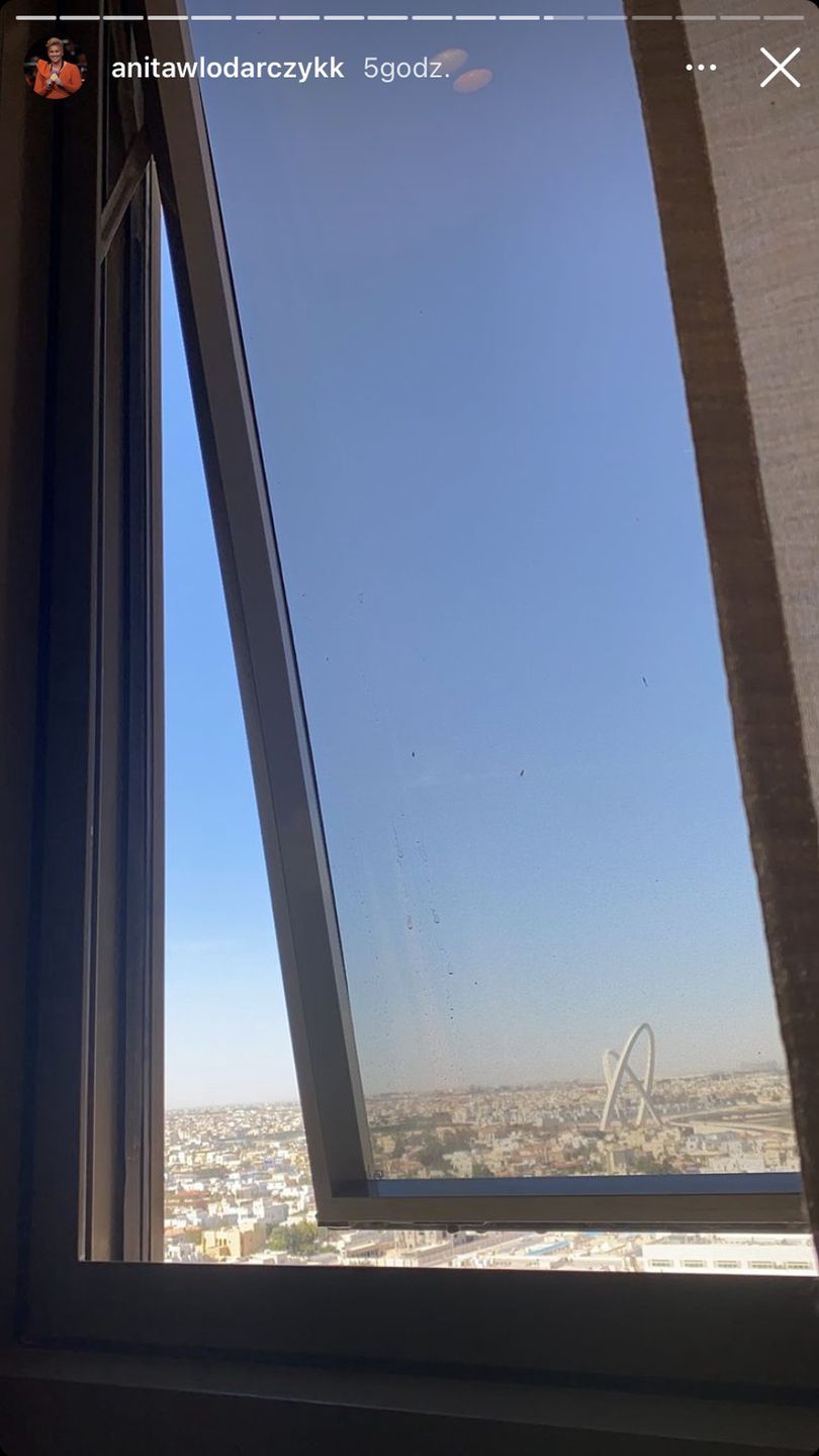 Anita Włodarczyk okno