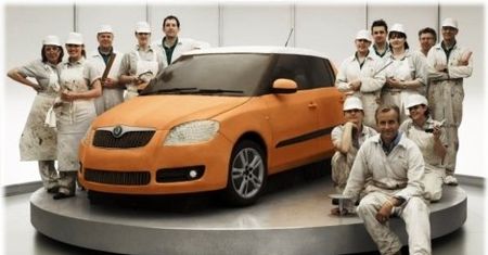 Fabia Internetowym Samochodem Roku 2007