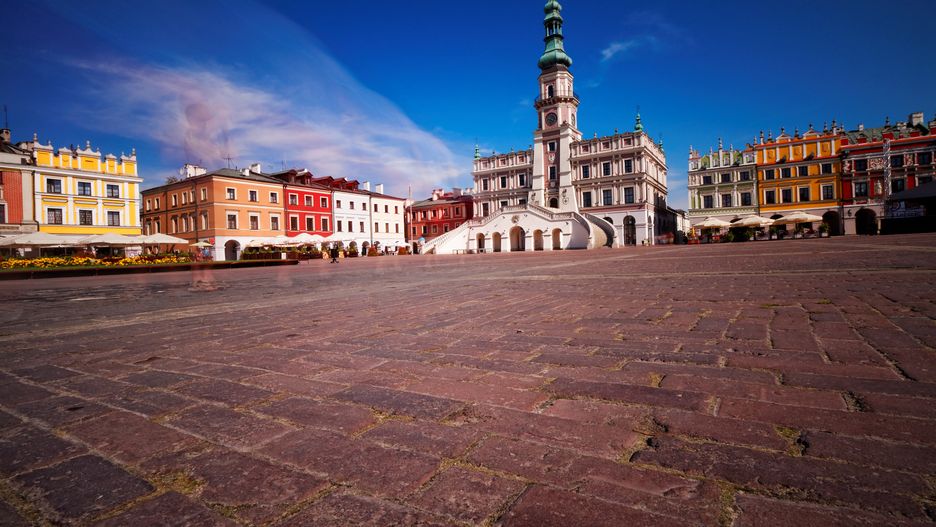 Rynek w Zamościu