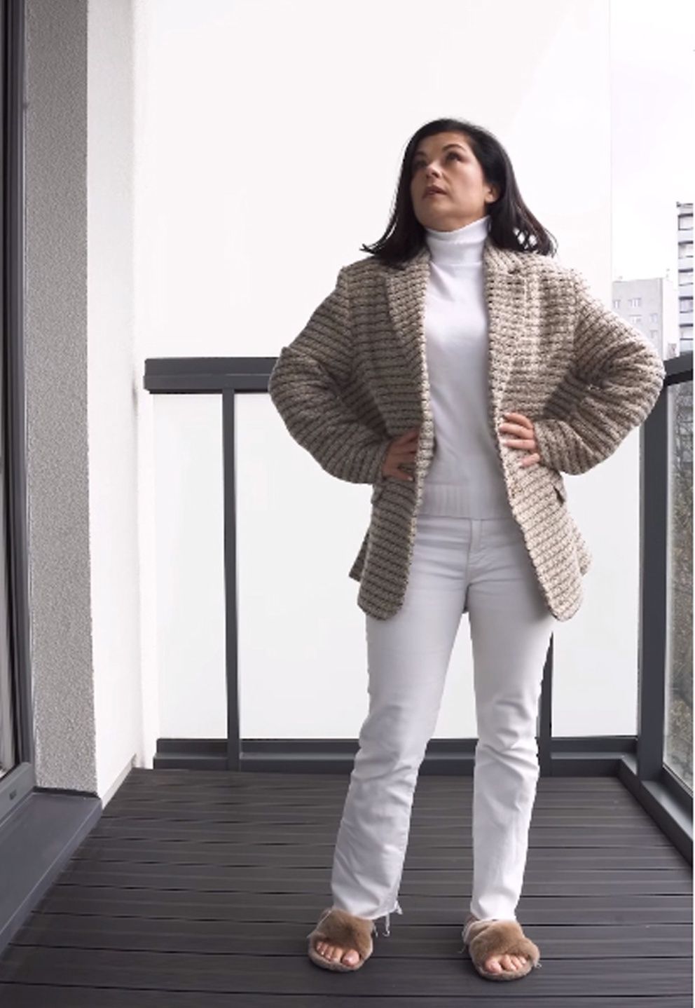 Katarzyna Cichopek urządziła balkon na wiosnę