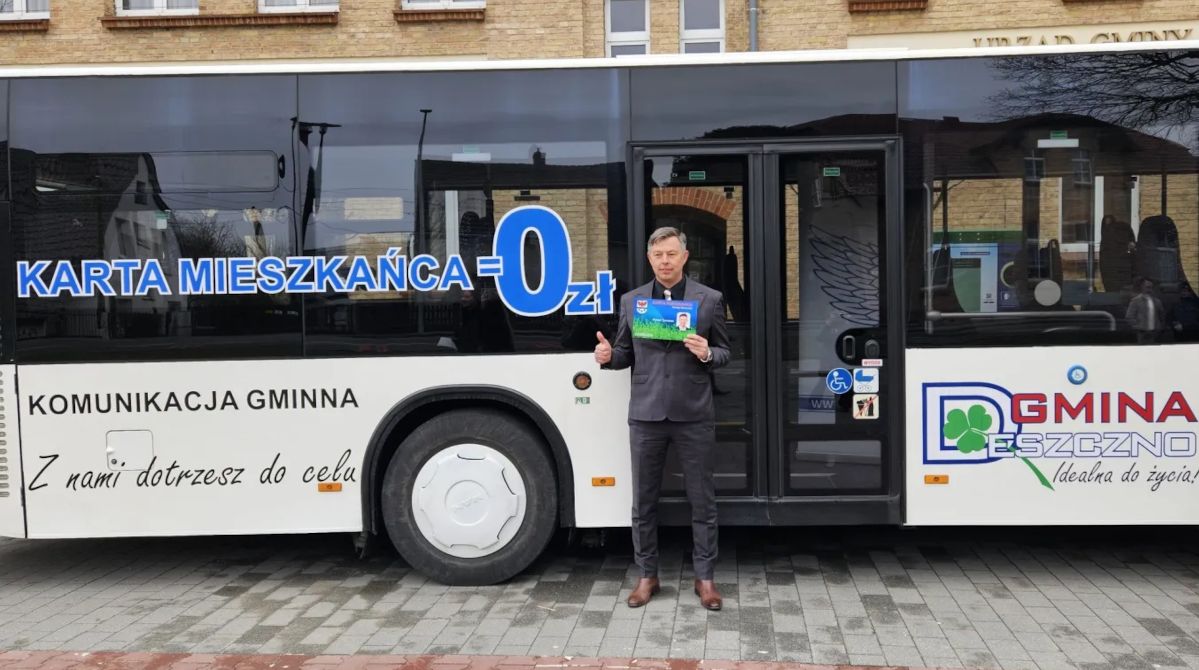 Deszczno rusza z darmową komunikacją autobusową dla mieszkańców.