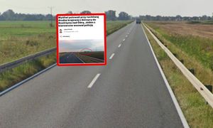 Z bronią tuż przy drodze. Natychmiast się zatrzymał i wezwał policję