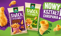 „Nowy kształt chrupania” reklamuje Przysnacki Snack Festival