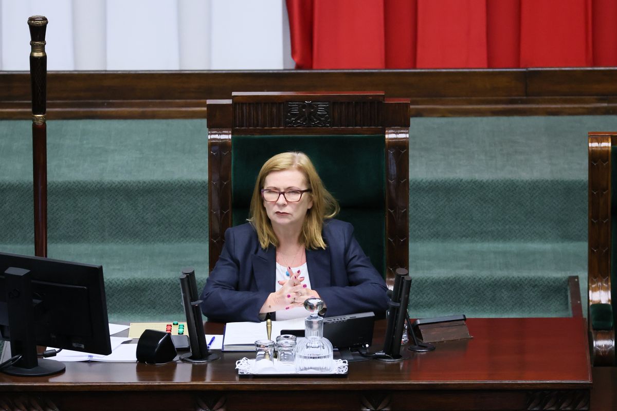 Wicemarszałek Sejmu Małgorzata Gosiewska
